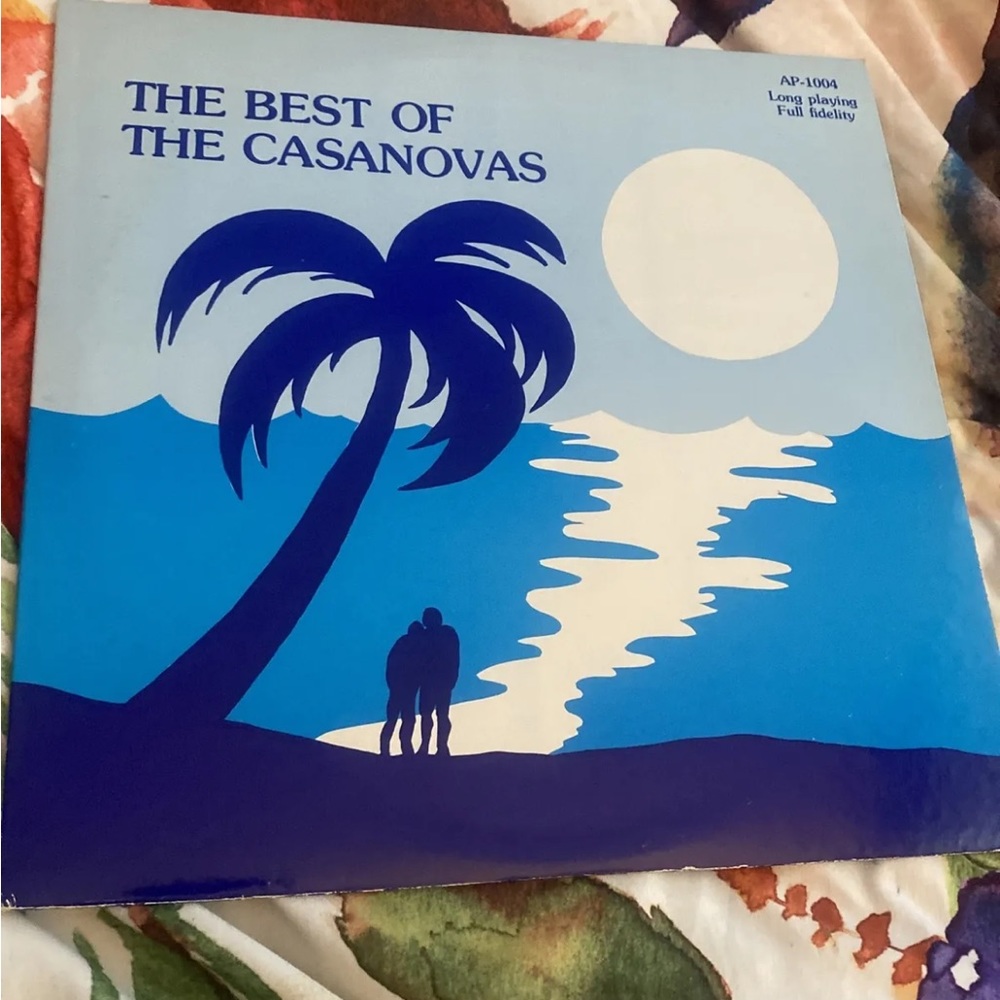 The Casanovas The Best Of The Casanovas LP 33 Rpm Apollo Records AP-1004